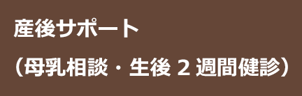 産後サポート