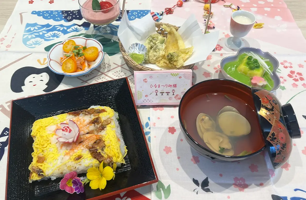 ひなまつり御膳の行事食