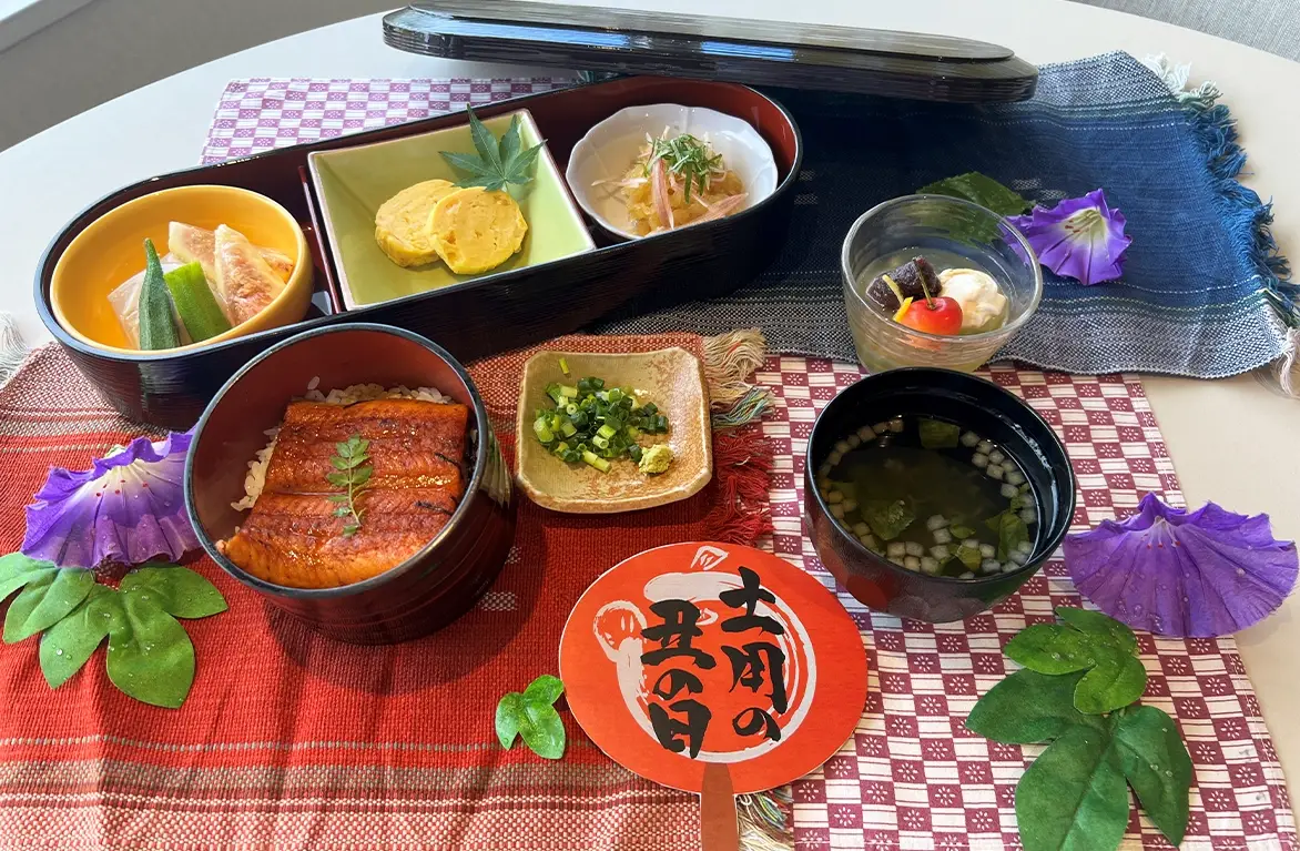 土用の丑の日のうなぎ膳