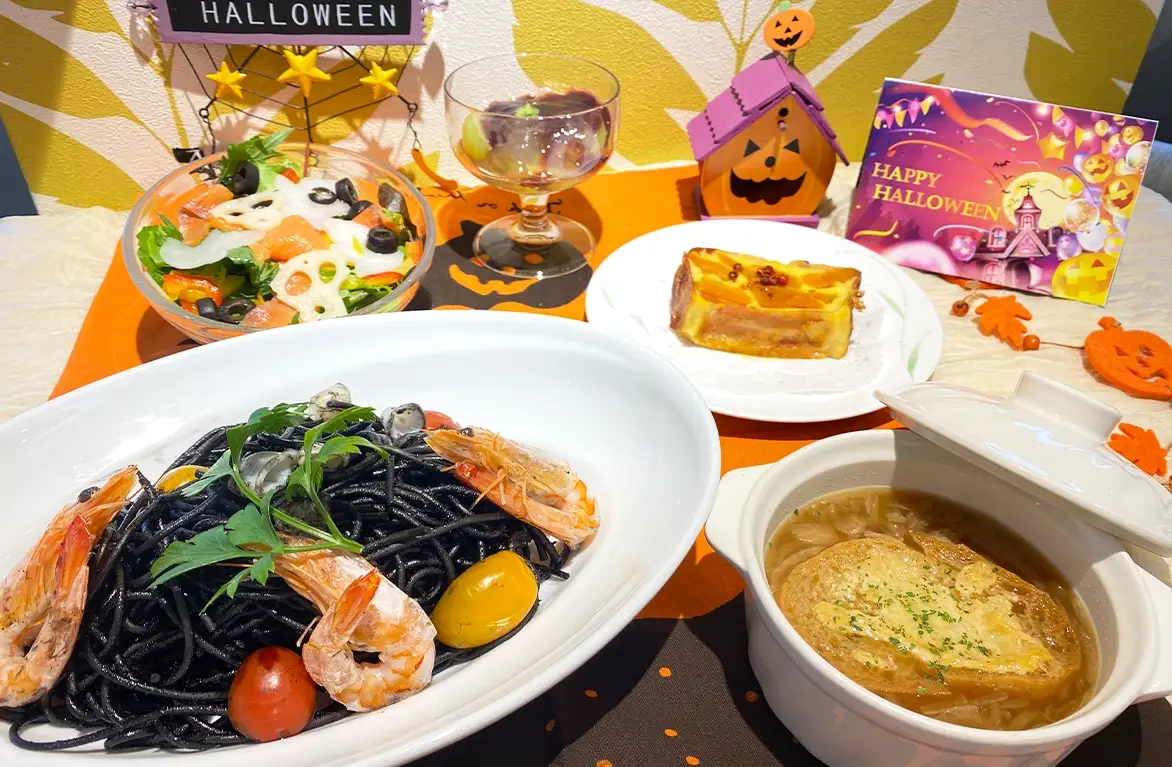 ハロウィンをテーマにした行事食