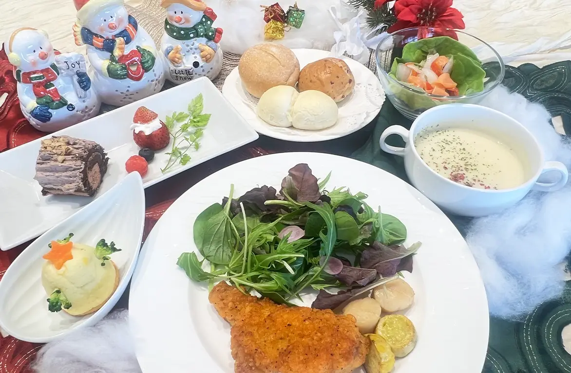 クリスマスをテーマにした行事食